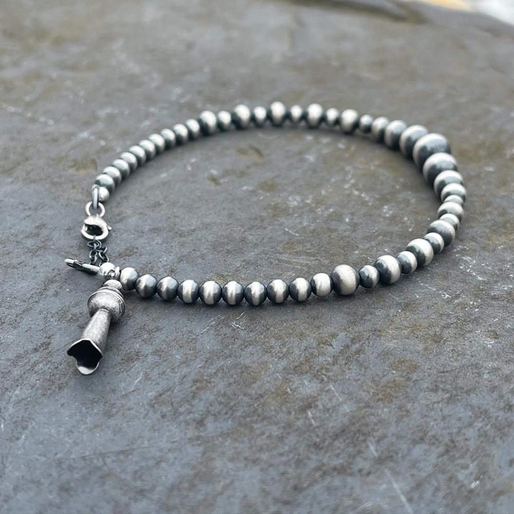 Navajo Pearl Bracelet - handmade jewelry made by ME